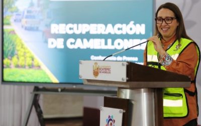Ecatepec arranca el Programa Camellones Seguros en 19 vialidades